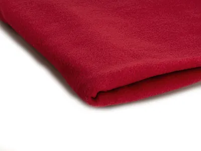 Obrázok produktu pre Polar Fleece tkanina, pletený fleece 410 g/m² červená 50 x 155 cm