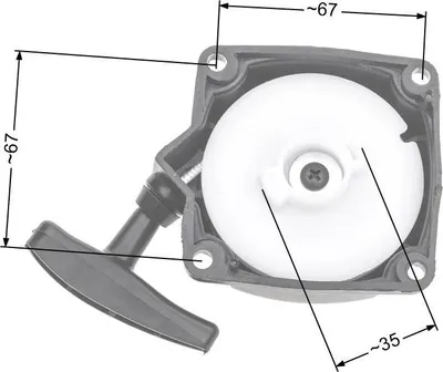 Obrázek produktu pro NAC CG330B CG430B startér pro zahradní vyžínače z trhu NZ38
