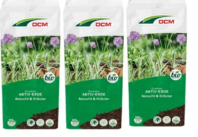 Produktbild von Cuxin Aktiv-Erde Anzucht & Kräuter 3 x 20 l