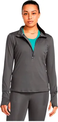 Image de Under Armour Qualifier Run Fleece avec Demi Zip Gris M Femme Gris M