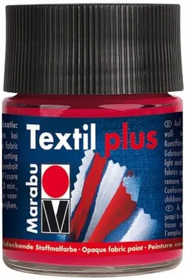 Produktbild von Marabu 17150005032, Rot, Textilfarbe, Flüssigkeit, 50 ml, 1 Stück(e)