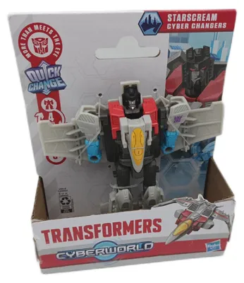 Obrázek produktu pro Transformers CYBERWORLD Starscream Cyber Changers, 6 rok/roky