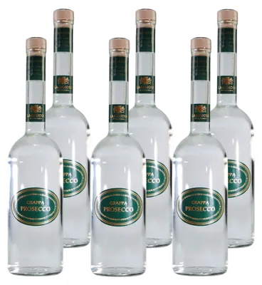 Produktbild von La Gioiosa Grappa di Prosecco (6 x 0,7L)