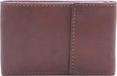 Produktbild von Esquire Mini echt Leder Geldbörse Portemonnaie mit RFID Schutz braun