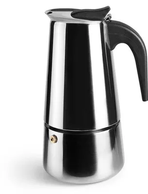 Productafbeelding van Percolator, Moka, 2 kopjes, 100 ml, roestvrij staal, geschikt voor inductie