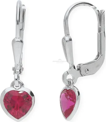 Produktbild von JuwelmaLux Kinder Herz Ohrringe Silber 925 JL10-06-0668
