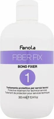 Productafbeelding van Fanola - Fiber Fix Bond Fixer N.1 Beschermende behandeling (voor gekleurd en gebleekt haar) - Herstellende verzorging, 300ml