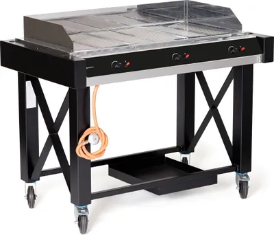 Immagine prodotto di HENDI Atlanta barbecue a gas, nero, 13kW, 1285x770x(H)917mm