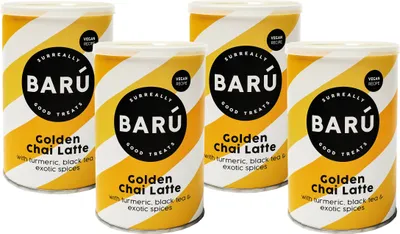 Produktbild von Barú Golden Chai Latte – 4 x 250 g