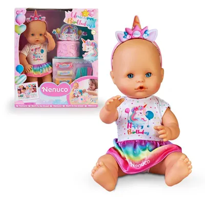Immagine prodotto di Nenuco - Bambola Unicorno con accessori, per bambini di 3 anni, Famosa (NFN77000) FAMOSA