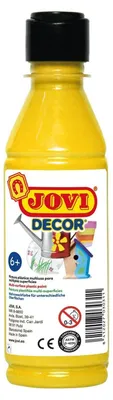Obrázok produktu pre JOVI Jovidecor akrylová farba 250 ml - žltá