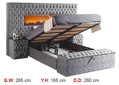 Image de Lit Lit double Lits Meubles Aménagement Nouveau Meubles chambre Design