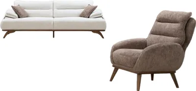 Produktbild von Sofa Polstergarnitur Couchgarnitur Wohnzimmergarnitur Sofa-Set Sessel Sitzgruppe