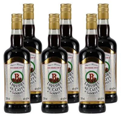 Produktbild von Bussoni Sambuca Cafe (6 x 0,7L)