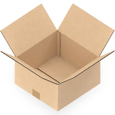 Produktbild von KK Verpackungen 50 Stück Versandkartons 350 x 350 x 200 mm Kartons 1-wellig, Faltkartons