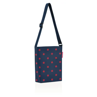 Produktbild von reisenthel shoulderbag S, Schultertasche, Tragetasche, Umhängetasche, Tasche, Polyestergewebe, Mixed Dots Red, 4.7 L, HY3075