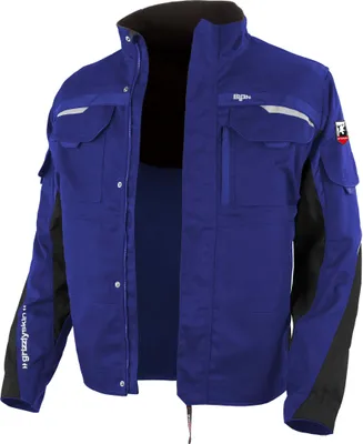 Produktbild von Grizzlyskin Bundjacke "IRON" kornblau/schwarz M (46/48)
