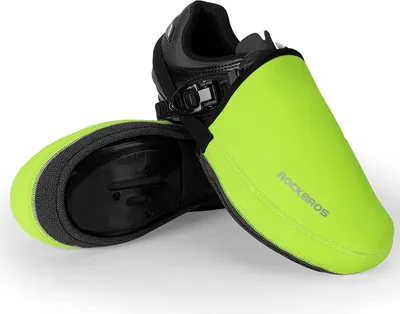 Produktbild von ROCKBROS Radsport Überschuhe Wasserdicht Fahrrad Überzieher Winddicht Herren Grün gr. M