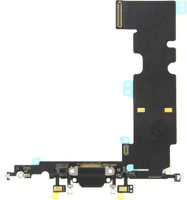 Produktbild von Ladebuchse Audio Flexkabel iPhone 8+ Plus schwarz