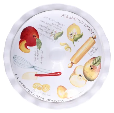 Zdjęcie produktu dla La Porcellana Bianca - Patera z pokrywką 27 cm Goloserie