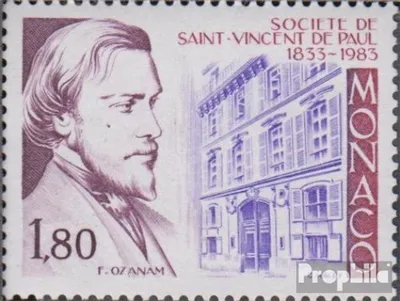 Produktbild von Briefmarken Monaco 1983 Mi 1606 (kompl.Ausg.) gestempelt Vinzenzgemeinschaft