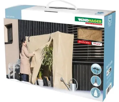 Obrázok produktu pre Ochrana rastlín pred zimou flísová Windhager EASY UP XXL flís 100 g/m2 obdĺžniková