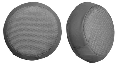 Produktbild von Duka Round-Fit x2 Spezielle Kopfstützenbezüge - Grau D.20 cm