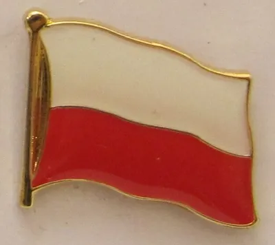 Produktbild von Pin Anstecker Flagge Fahne Polen Nationalflagge