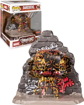 Obrázok produktu pre Figúrka Marvel - Daredevil Deluxe Street Art Collection (Funko POP! Marvel 704)