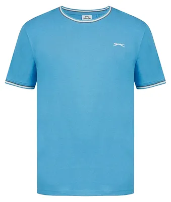 Produktbild von Slazenger - T-Shirt für Herren, Baumwolle GT16801 (3XL) (Leuchtendes Blau)