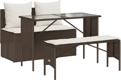 Zdjęcie produktu dla VidaXL 4104182, Kremowy, Biały, Żywica, Stal, 1050 mm, 300 mm, 420 mm
