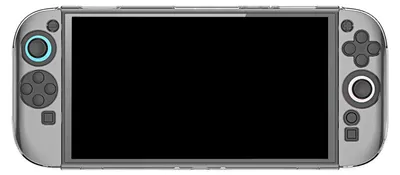 Produktbild von Für Nintendo Switch 2 DUX DUCIS Kunststoff Schutz Hülle Snap Cover Transparent