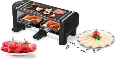 Produktbild von Raclettegerät - LITTLE BALANCE - Nur wir zwei - 350 W - 2 Personen - Weiß / Schwarz