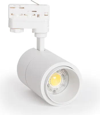Produktbild von 3-Phasenstromschiene LED-Strahler 30W Dimmbar CCT Wählbar Pulyx Multiwinkel 15-60º Weiß