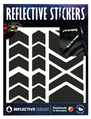 Immagine prodotto di Adesivi riflettenti Berlin Chevrons Trasparente Taglia unica