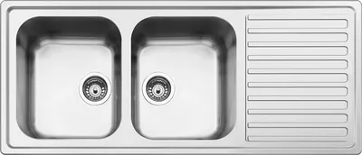Produktbild von Smeg LLR116-2 Küchenspüle Aufsatzwanne Rechteckig Edelstahl