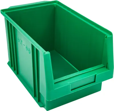 Produktbild von SuperSparSet 10x Sichtlagerbox Classic C | Grün | HxBxT 20x21x33cm | Polypropylen | Sichtlagerbehälter, Sichtlagerkasten, Sichtlagerkastensortiment, Sortierbehälter