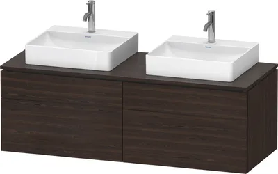Produktbild von DURAVIT LC4872B69690000 Konsolen-WTU wandh L-Cube 550x1400x48