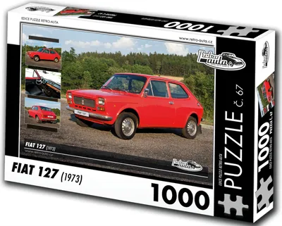 Zdjęcie produktu dla Puzzle nr 67 - FIAT 127 (1973) 1000 elementów