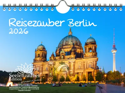 Produktbild von Reisezauber Berlin DIN A5 Kalender für 2026 Deutschland Hauptstadt - Seelenzauber