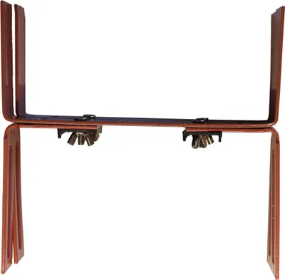 Produktbild von Blumenkastenhalter H-Form terracotta