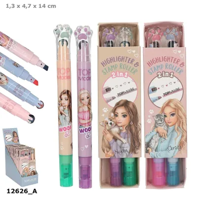 Zdjęcie produktu dla TOPModel 412626, 2 szt., Niebieski, Zielony, Różowy, Fioletowy, 3 lat(a), Końcówka ścięta, Wielobarwny, Poliwęglan (PC), Poliester, Poliolefiny, Polipropylen (PP)
