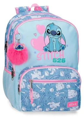 Zdjęcie produktu dla Plecok na szelkach Disney Stitch, z możliwością personalizacji, 44 cm