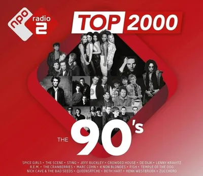 Obrázek produktu pro Various Artists - Top 2000 - The 90's (CD)