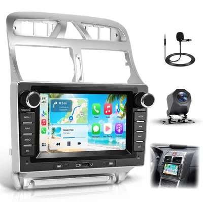 Immagine prodotto di Autoradio Android 4+64G per Peugeot 307 dal 2002 al 2013, con CarPlay wireless