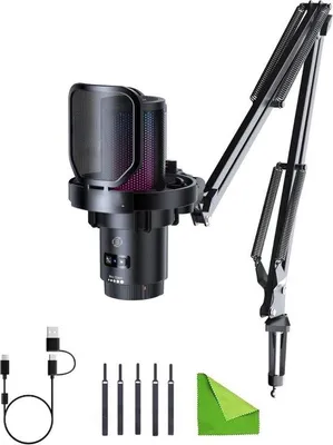 Image de Kit de démarrage pour podcast - Kit de microphones de studio