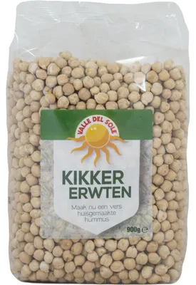 Imagen del producto de Garbanzos Valle del Sole 900g – ricos en proteínas, versátiles para ensaladas y guisos