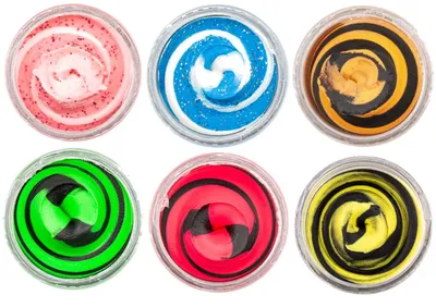 Produktbild von Berkley PowerBait Trout Bait Swirl Range - 50g Forellenteig, Farbe:Funky Flamingo
