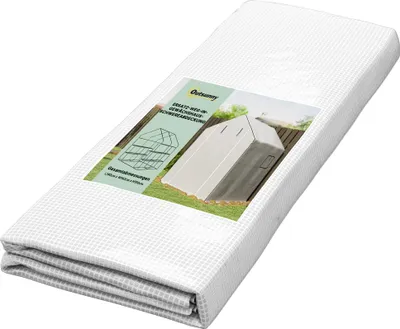 Produktbild von Outsunny Ersatzfolie Gewächshausfolie mit UV-Schutz, Seitenfenster, Rolltür