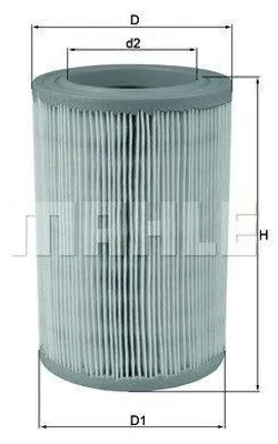 Zdjęcie produktu dla Filtr powietrza KNECHT LX 3285